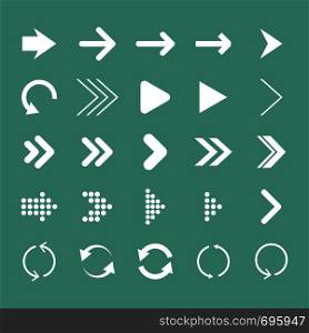 Arrow set, isolated, vector illustration, arrow icon. Arrow set, isolated, vector illustration, arrow icon
