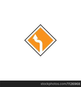 Arrow sign Logo Template vector symbol nature