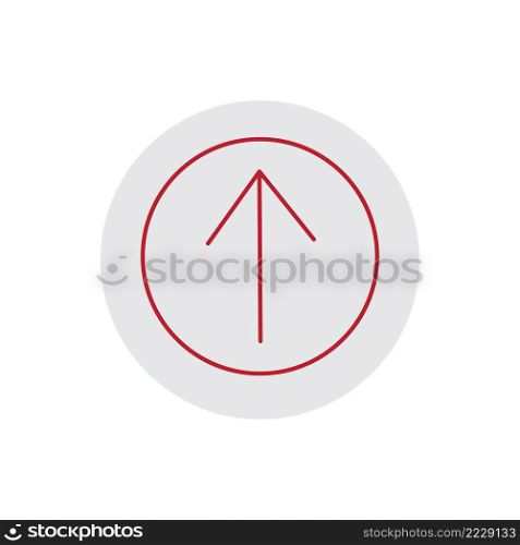 Arrow vector icon. Location icon. Flat arrow circle for web design. Vector illustration. stock image. EPS 10.. Arrow vector icon. Location icon. Flat arrow circle for web design. Vector illustration. stock image. 