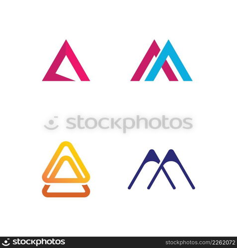 Arrow vector illustration icon Logo Template design