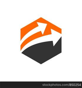 Arrows Concept for Finance Logo Template Illustration Design. Vector EPS 10.