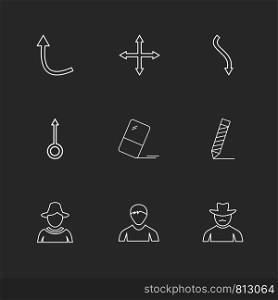 arrows , directions , avatar , download , upload , apps , user interface , scale , reset message , up , down , left , right , icon, vector, design, flat, collection, style, creative, icons