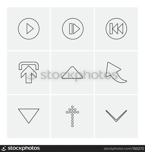arrows , directions , left , right , pointer , download , upload , up , down , play , pause , foword , rewind , icon, vector, design,  flat,  collection, style, creative,  icons