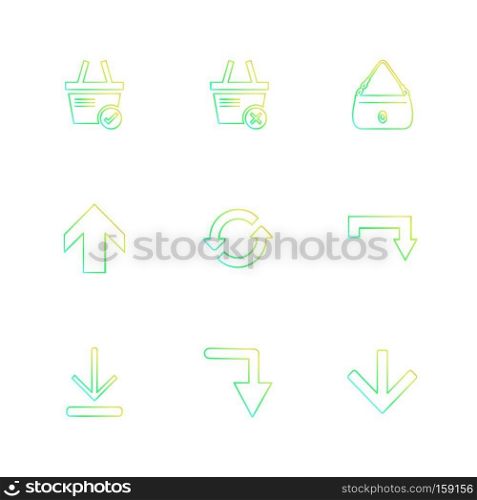 arrows , directions , pointer , arrow , user interface , arrow , reset  , left , right , down , up , download , upload , icon, vector, design,  flat,  collection, style, creative,  icons