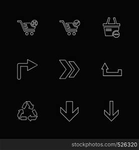 arrows , directions , pointer , arrow , user interface , arrow , reset , left , right , down , up , download , upload , icon, vector, design, flat, collection, style, creative, icons