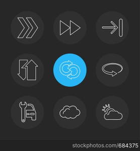 arrows , directions , pointer , arrow , user interface , arrow , reset  , left , right , down , up , download , upload , icon, vector, design,  flat,  collection, style, creative,  icons