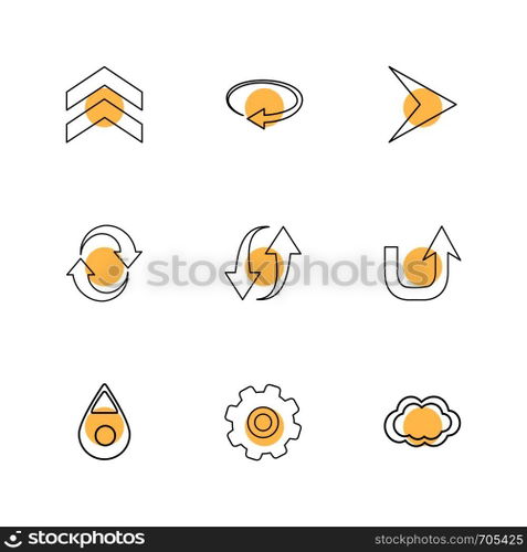 arrows , directions , pointer , arrow , user interface , arrow , reset  , left , right , down , up , download , upload , icon, vector, design,  flat,  collection, style, creative,  icons