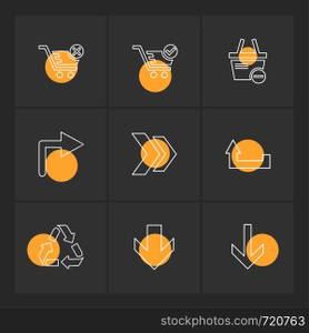 arrows , directions , pointer , arrow , user interface , arrow , reset  , left , right , down , up , download , upload , icon, vector, design,  flat,  collection, style, creative,  icons