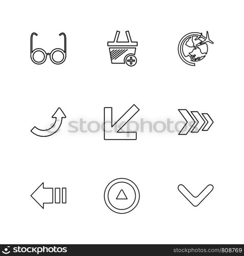 arrows , directions , pointer , arrow , user interface , arrow , reset  , left , right , down , up , download , upload , icon, vector, design,  flat,  collection, style, creative,  icons