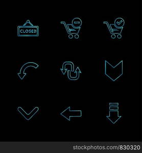 arrows , directions , pointer , arrow , user interface , arrow , reset , left , right , down , up , download , upload , icon, vector, design, flat, collection, style, creative, icons