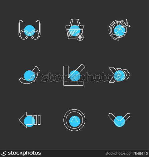 arrows , directions , pointer , arrow , user interface , arrow , reset , left , right , down , up , download , upload , icon, vector, design, flat, collection, style, creative, icons