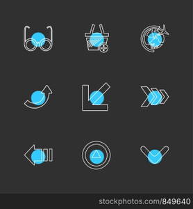 arrows , directions , pointer , arrow , user interface , arrow , reset , left , right , down , up , download , upload , icon, vector, design, flat, collection, style, creative, icons