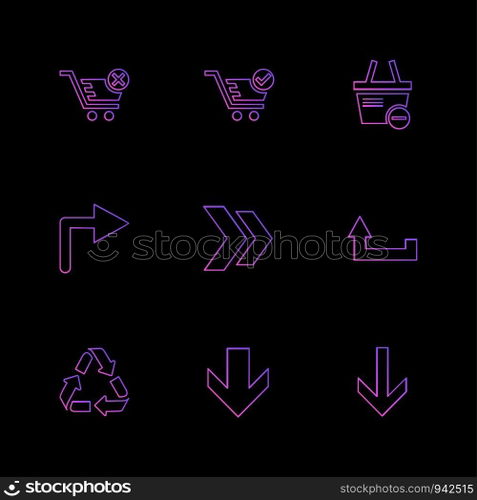 arrows , directions , pointer , arrow , user interface , arrow , reset  , left , right , down , up , download , upload , icon, vector, design,  flat,  collection, style, creative,  icons