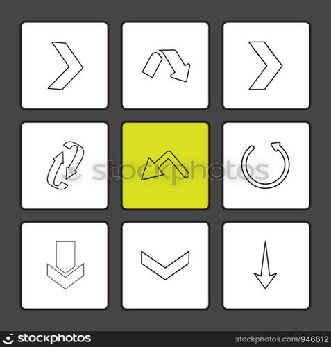 arrows , directions , pointer , arrow , user interface , arrow , reset  , left , right , down , up , download , upload , icon, vector, design,  flat,  collection, style, creative,  icons