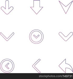 arrows , directions , pointer , arrow , user interface , pointer , up , down , left , right , play ,pause , forword , rewind , icon, vector, design,  flat,  collection, style, creative,  icons