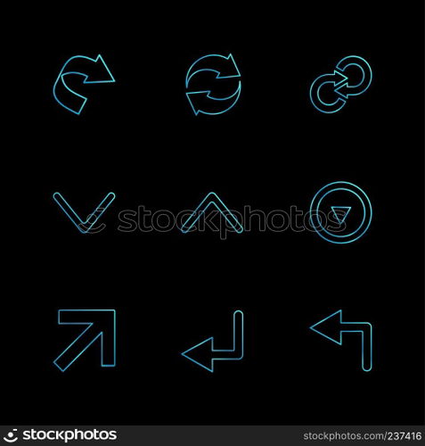 arrows , directions , pointer , arrow , user interface , pointer , up , down , left , right , play ,pause , forword , rewind , icon, vector, design,  flat,  collection, style, creative,  icons