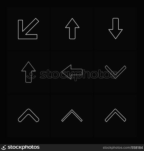 arrows , directions , pointer , arrow , user interface , pointer , up , down , left , right , play ,pause , forword , rewind , icon, vector, design, flat, collection, style, creative, icons