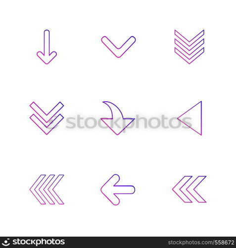arrows , directions , pointer , arrow , user interface , pointer , up , down , left , right , play ,pause , forword , rewind , icon, vector, design, flat, collection, style, creative, icons