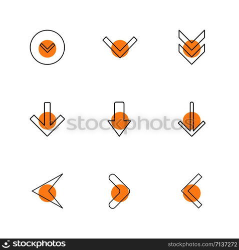 arrows , directions , pointer , arrow , user interface , pointer , up , down , left , right , play ,pause , forword , rewind , icon, vector, design,  flat,  collection, style, creative,  icons
