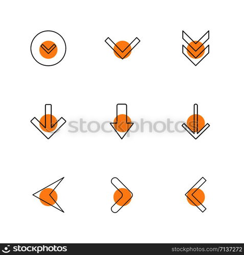 arrows , directions , pointer , arrow , user interface , pointer , up , down , left , right , play ,pause , forword , rewind , icon, vector, design, flat, collection, style, creative, icons