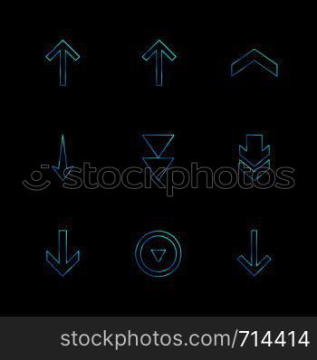 arrows , directions , pointer , arrow , user interface , pointer , up , down , left , right , play ,pause , forword , rewind , icon, vector, design,  flat,  collection, style, creative,  icons