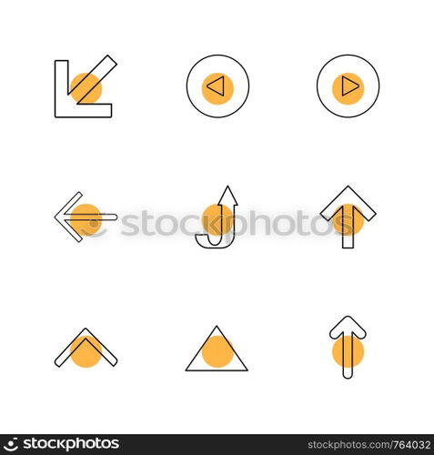 arrows , directions , pointer , arrow , user interface , pointer , up , down , left , right , play ,pause , forword , rewind , icon, vector, design,  flat,  collection, style, creative,  icons