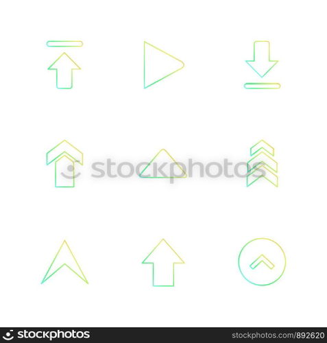 arrows , directions , pointer , arrow , user interface , pointer , up , down , left , right , play ,pause , forword , rewind , icon, vector, design, flat, collection, style, creative, icons