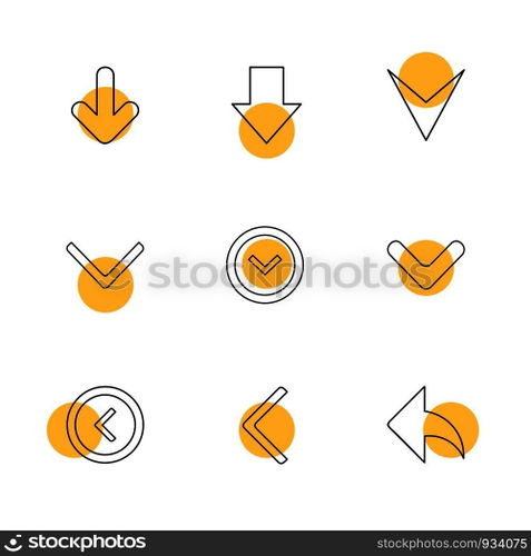 arrows , directions , pointer , arrow , user interface , pointer , up , down , left , right , play ,pause , forword , rewind , icon, vector, design,  flat,  collection, style, creative,  icons