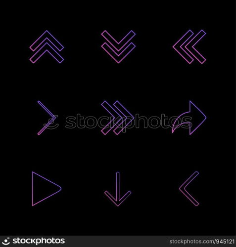 arrows , directions , pointer , arrow , user interface , pointer , up , down , left , right , play ,pause , forword , rewind , icon, vector, design,  flat,  collection, style, creative,  icons