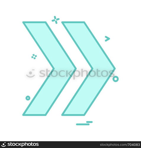 Arrows icon design vector