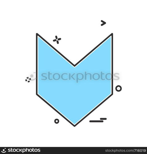 Arrows icon design vector