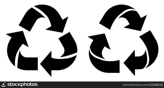 Arrows recycling, great design for any purposes. Ecology concept. Vector illustration. stock image. EPS 10.. Arrows recycling, great design for any purposes. Ecology concept. Vector illustration. stock image.