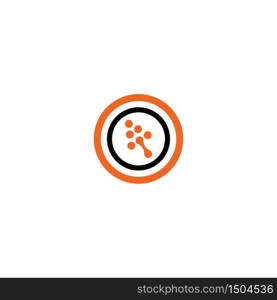 Arrows tech vector illustration icon logo template design