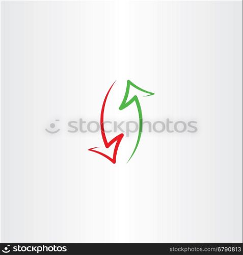 arrows up and down vector icon symbol point