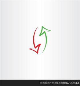 arrows up and down vector icon symbol point