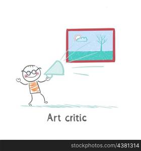 Art critic yells at the big picture