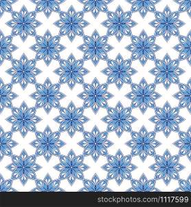 Art deco pattern. Arabesque modern background. Repeating ornament in blue colors. Art deco pattern. Arabesque modern background. Repeating ornament in blue colors.