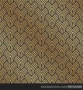 Art Deco seamless geometric pattern background texture