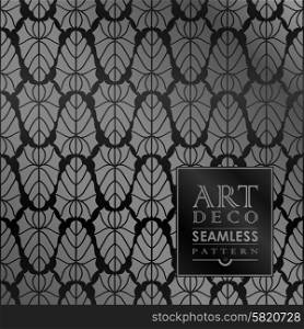 Art Deco vintage wallpaper pattern can be used for invitation, congratulation