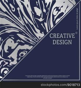 Art design. The layout of a luxury product packaging design, cover, poster, banner, brochure, poster. Creative composition idea for creative design and corporate style