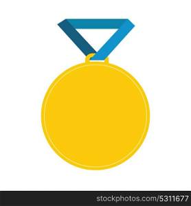 Art Flat Medal Icon Template for Web. Medal icon app. Medal icon best. Medal icon sign. Medal icon 1 First Place Gold. Vector Illustration. Art Flat Medal Icon Template for Web. Medal icon app. Medal icon