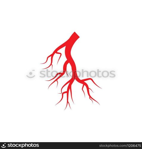 Arterial illustration vector flat design