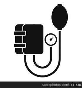 Arterial pressure mechanical tool icon. Simple illustration of arterial pressure mechanical tool vector icon for web design isolated on white background. Arterial pressure mechanical tool icon, simple style