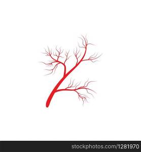 Arteries icon Vector Illustration design Logo template