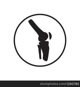 Arthritis icon. Osteopath practice. Osteoporosis sign, osteoarthritis anatomical vector. Joint pain, fragility of lower leg and knee are shown on the white background. It is for web, app.. Arthritis icon. Osteopath practice. Osteoporosis sign, osteoarthritis anatomical vector. Spine pain, intervertebral hernia are shown on the white background. It is for landing page, web, app.