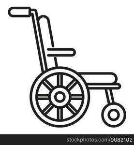 Arthritis wheelchair icon outline vector. Pain joint. Hand knee doctor. Arthritis wheelchair icon outline vector. Pain joint