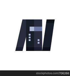 Artificial, Autonomous, Bot, Intelligent, Military Flat Color Icon. Vector icon banner Template
