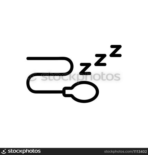 artificial insemination icon vector. Thin line sign. Isolated contour symbol illustration. artificial insemination icon vector. Isolated contour symbol illustration