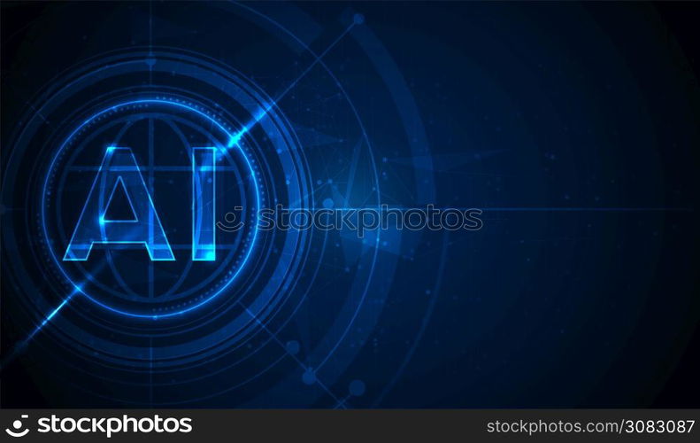 Artificial intelligence, machine learning, ai, data deep learning for future technology artwork, mining, isometric, neural network, machine programming and Responsive web banner. vector Illustration.
