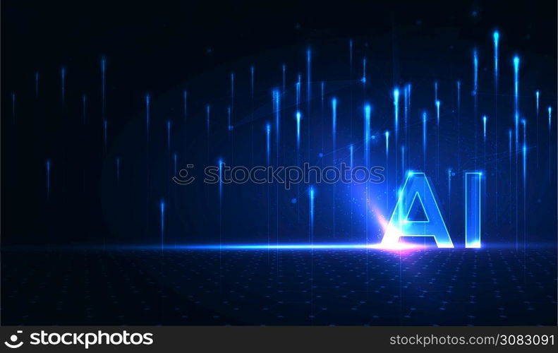 Artificial intelligence, machine learning, ai, data deep learning for future technology artwork, mining, isometric, neural network, machine programming and Responsive web banner. vector Illustration.